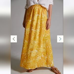 Faithfull Linen Maxi Skirt